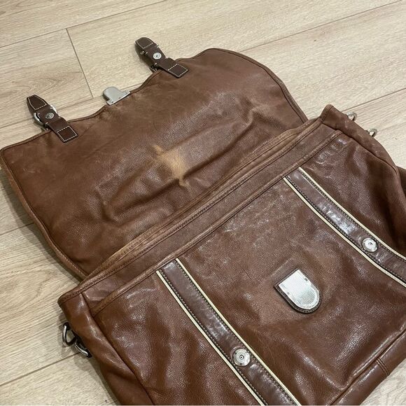 Coach Vintage Two Way Briefcase Brown Leather 70146 - Picture 4 of 11